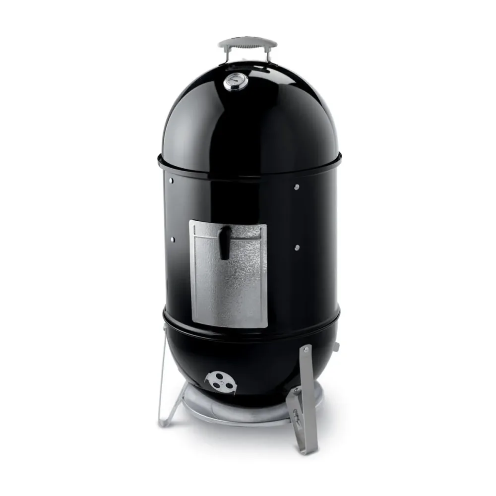 Weber Smokey Mountain Cooker Smoker 47cm Holzkohlegrill – Weber Holzkohlegrill/Kohlegrill – black