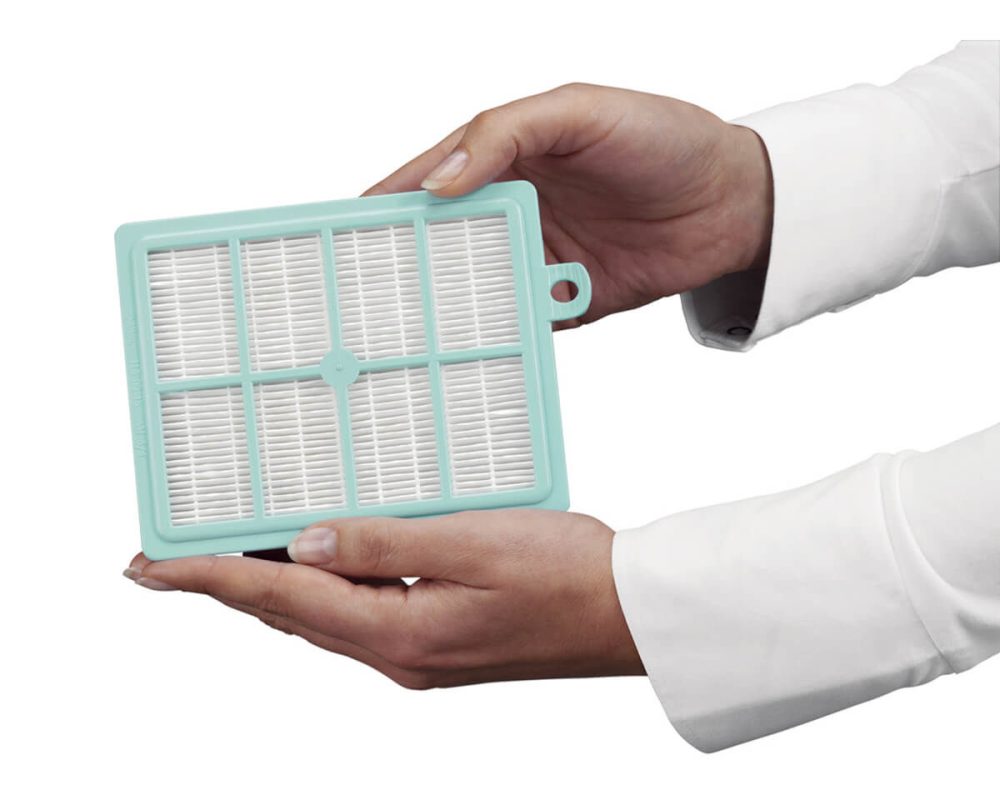 Philips FC 8038 HEPA S-Class Filter – Wischbezug/Ersatzbürste – hellblau