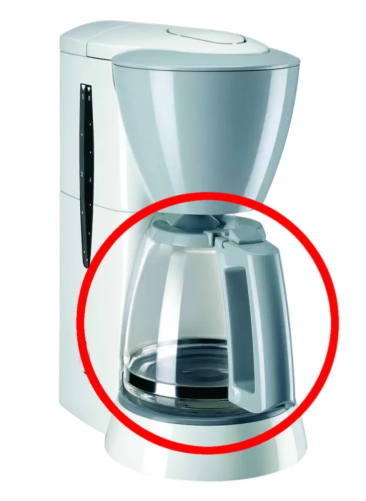 Melitta Typ 120 Ersatzkanne – Diverses Kaffeemaschinen & Teemaschinen Zubehör – glas