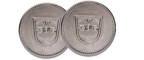 V-ZUG W91034 Jetons zu COS1/COS2 Set à 50 Stück