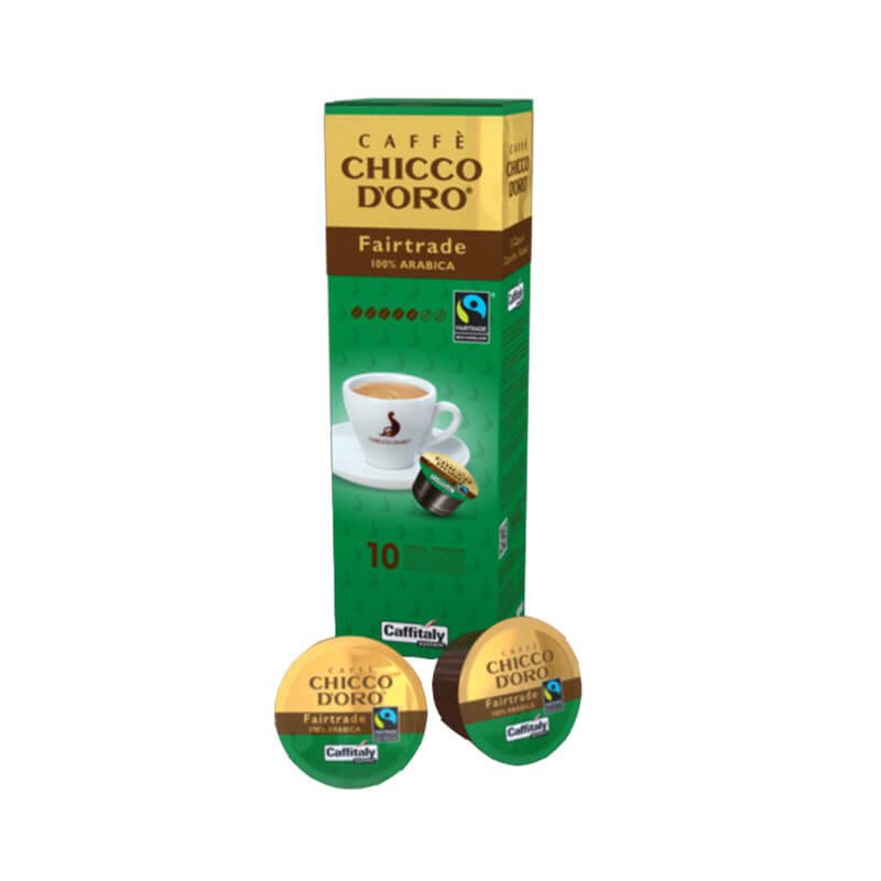 Chicco D'Oro Capsules Caffitaly Kaffee – Diverse Kaffeekapseln/Kaffeepads – braun