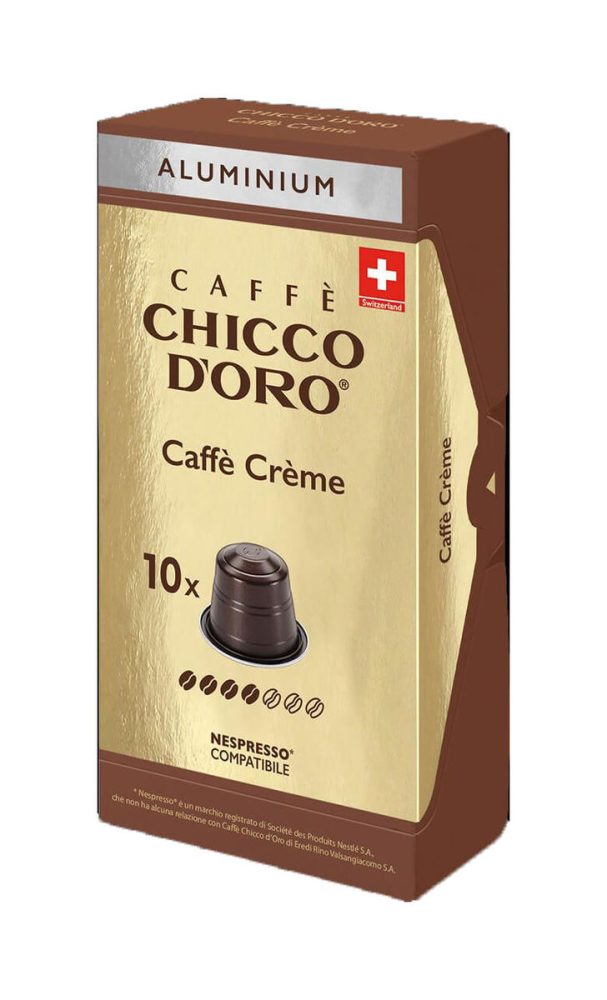 Chicco D'Oro Caffè crème Kaffeeportionen – Diverse Kaffeekapseln/Kaffeepads – braun