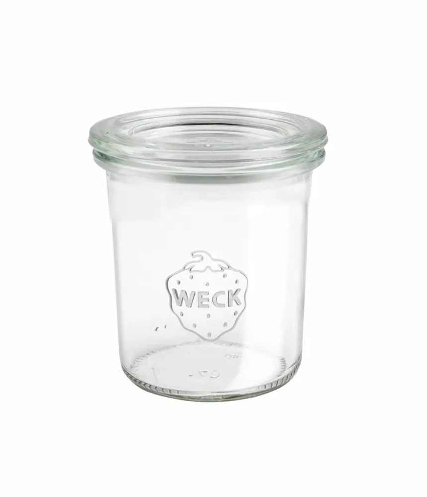 Weck Glas Mini-Sturzform 14cl 8er Tray