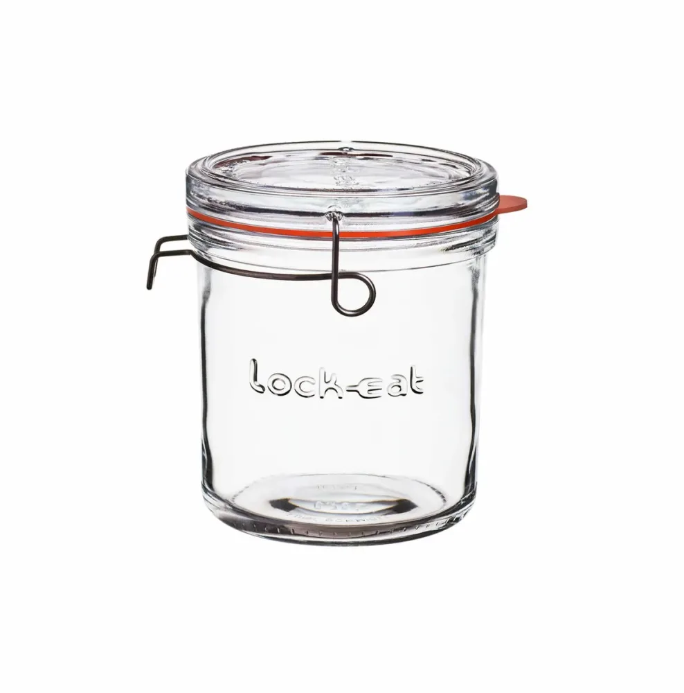 BORMIOLI LUIGI Einmachglas Lock Eat Transparent Glas 12 cm 13.7 cm 0.75 l - Einmachglas