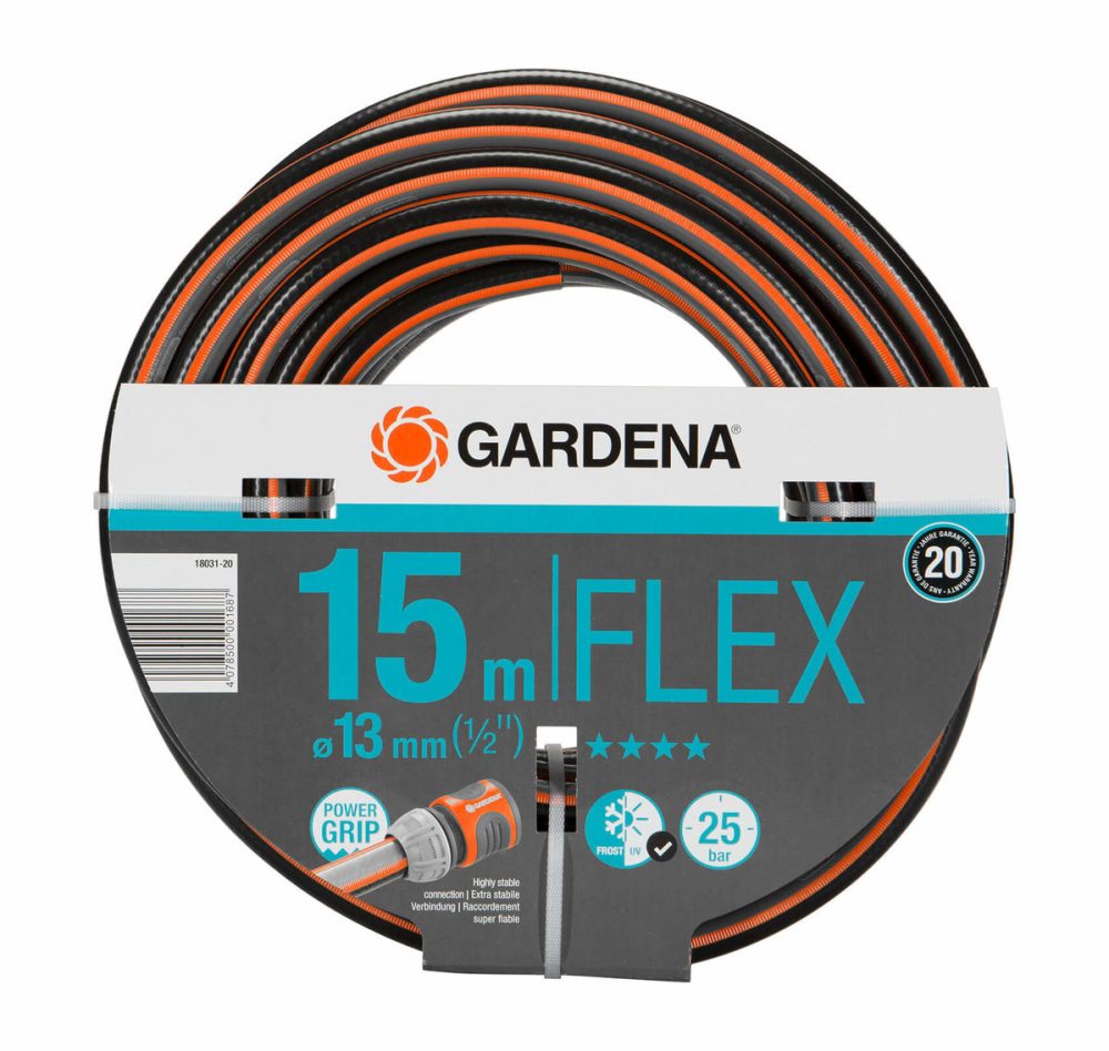 Gardena 18031-20 Comfort Flex - Schlauch (Schwarz/Orange)