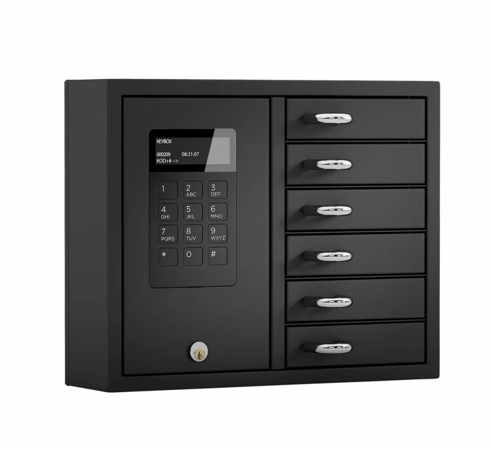 Bopp KeyIntellico-Premium 6 Schlüsselausgabesystem schwarz