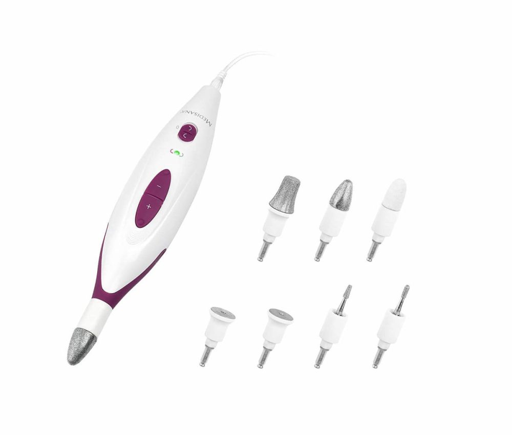 Medisana MP815 Manicure-Pedicure Set – Pediküre Set/Maniküre Set – white / pink