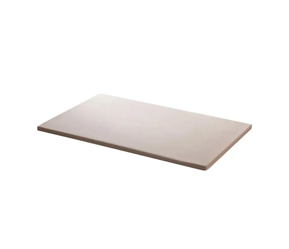Fornetto G3614 Pizzastein – Grillplatte/Grillrost – beige