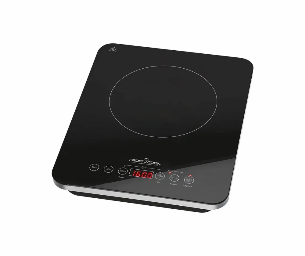 ProfiCook PC-EKI 1062 Induktions-Einzelkochplatte – edelstahl / schwarz