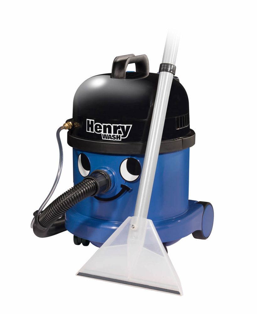 Numatic Henry Wash HVW370 Wassersauger – Staubsauger mit Beutel – blau