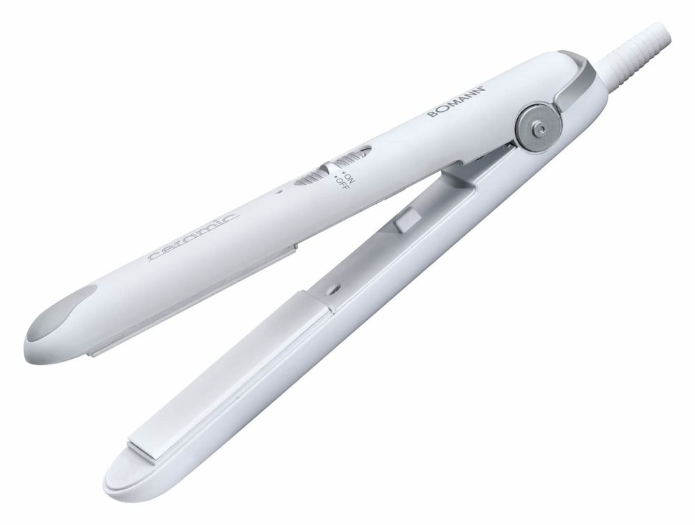 Bomann HC 834 CB Haarglätter – Glätteisen/Haarglätter – weiss