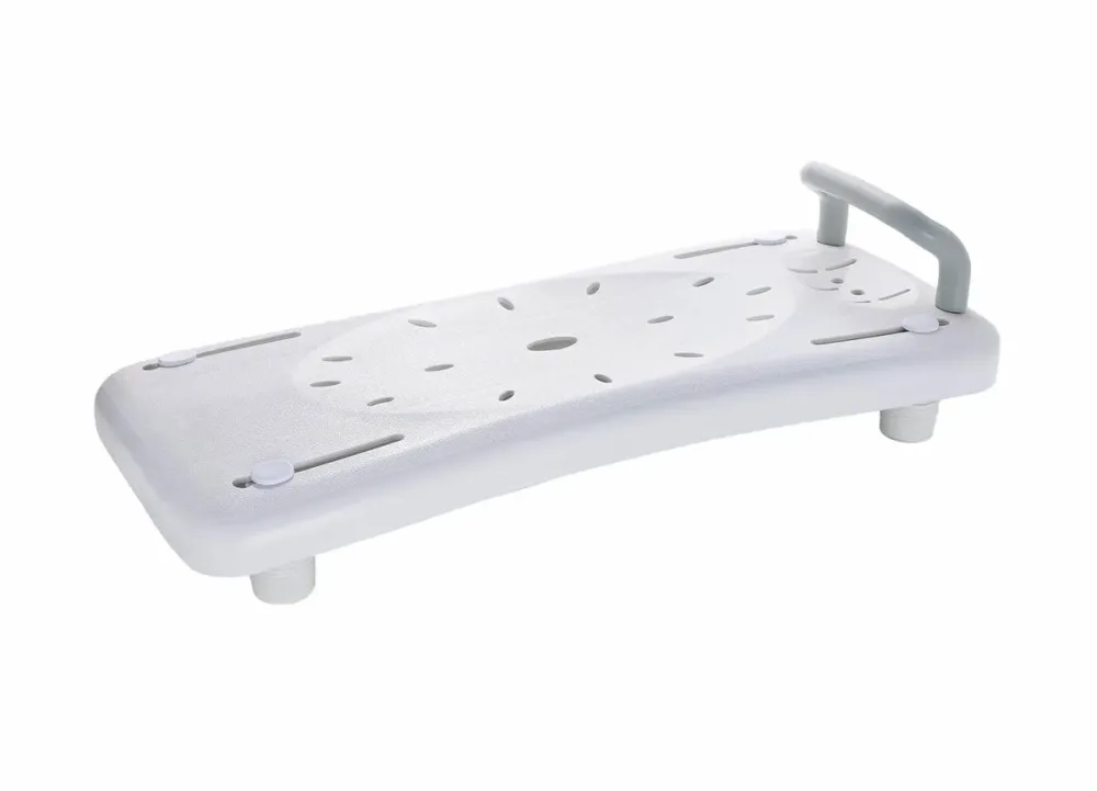 Ridder Badewannenbrett mit Haltegriff Weiss | 31 cm