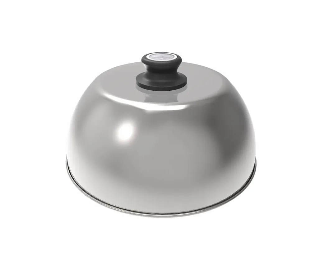 Lotusgrill - Grillhaube Original, 27cm, Chrom