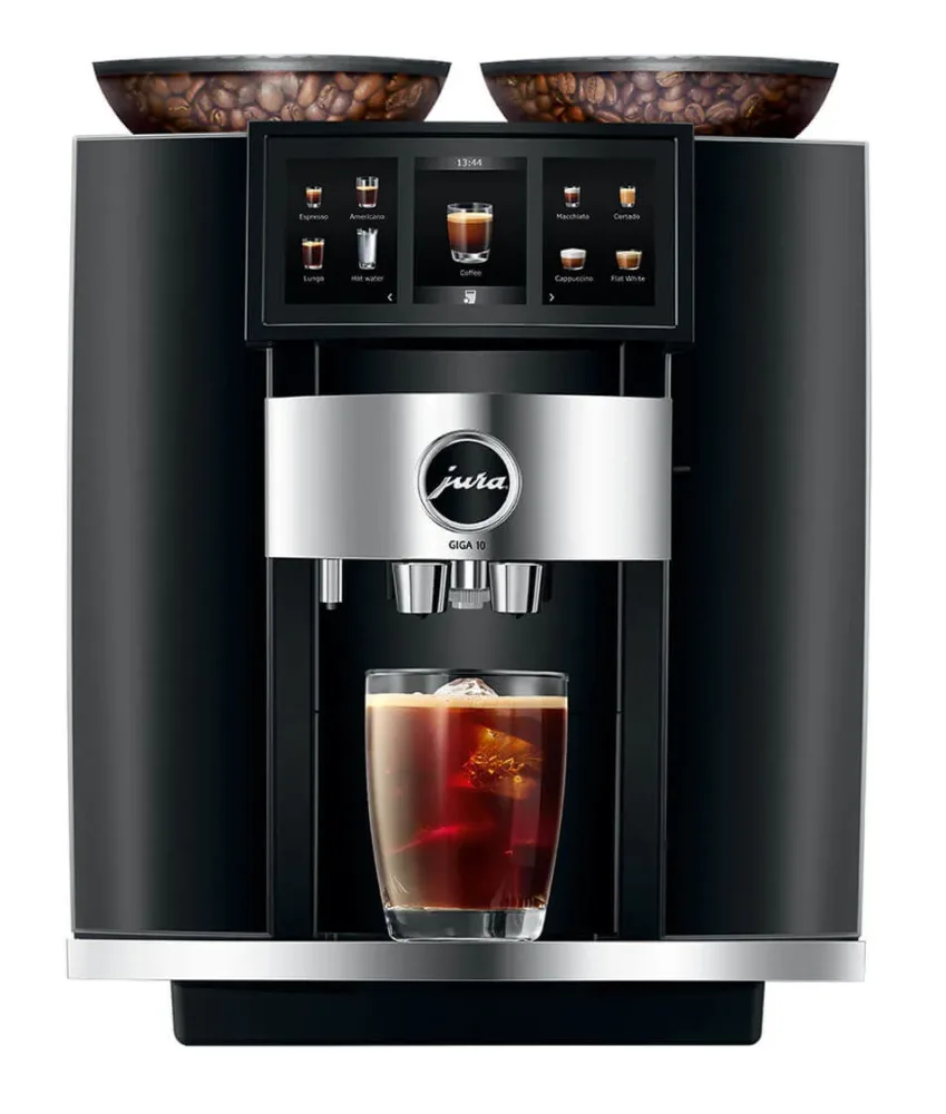 JURA GIGA 10 Diamond Black (SA) Kaffeevollautomat – JURA Kaffeevollautomaten Haushalt – schwarz