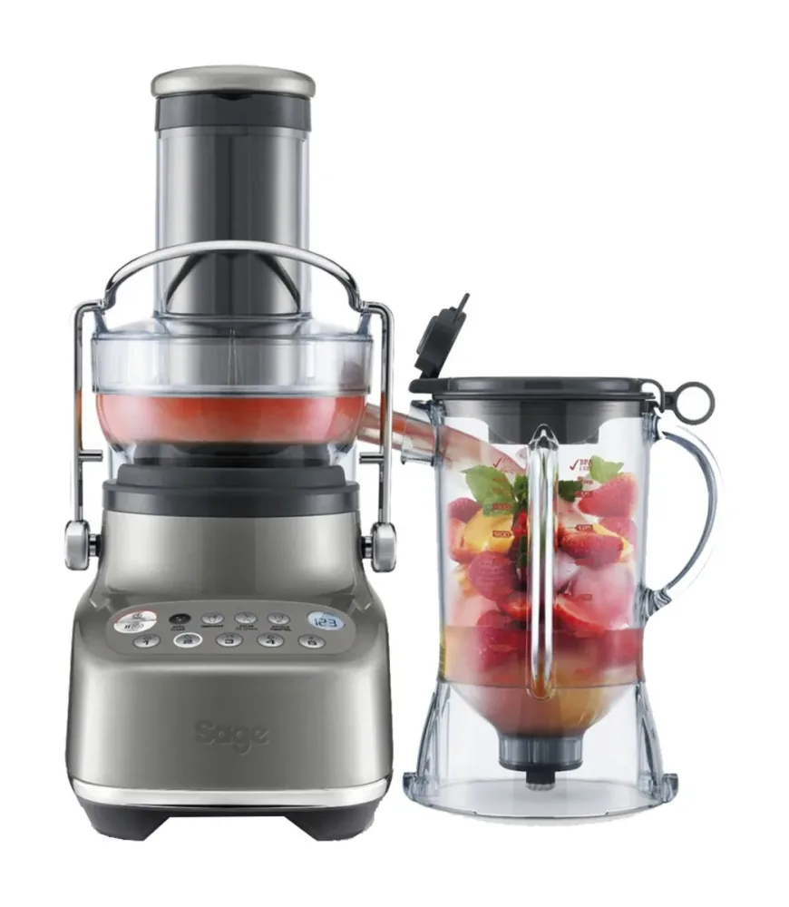 Sage the 3x Bluicer Hochleistungsmixer – Entsafter/Saftpresse/Zitruspresse – edelstahl