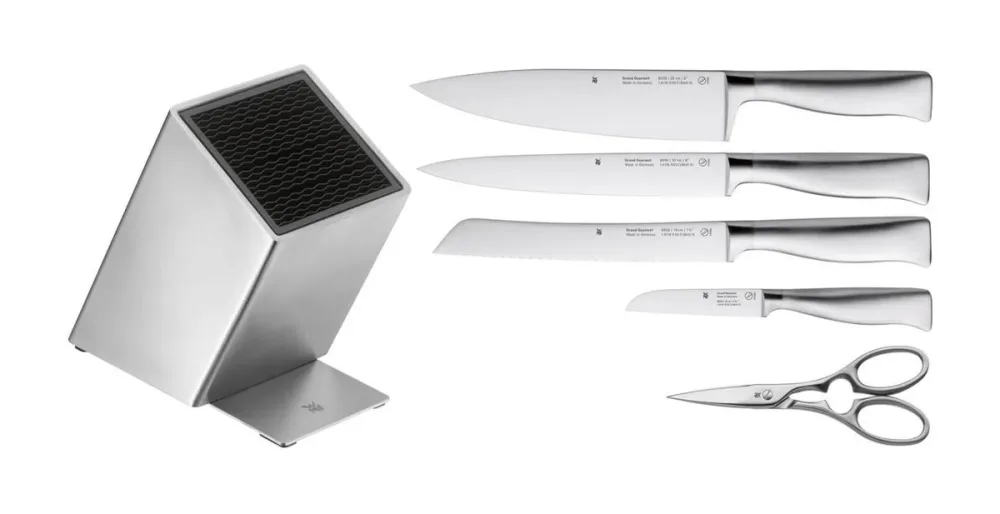 WMF Grand Gourmet Messer-Vorteils-Set mit FlexTec Messerblock
