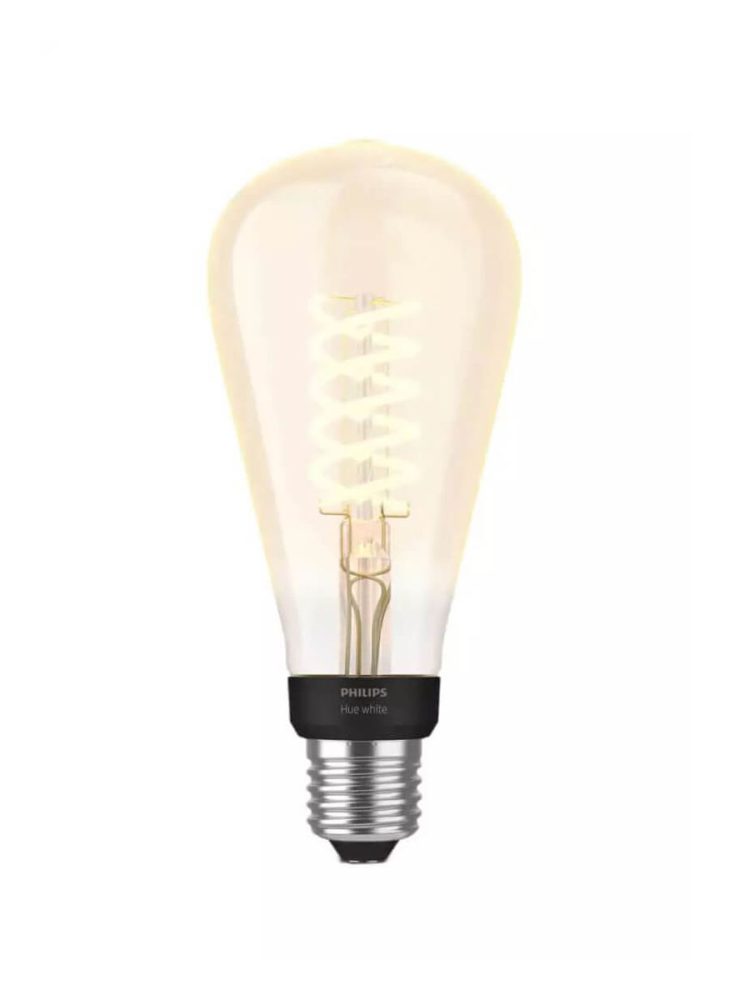 Philips Hue White E27 Filament ST72 550lm LED-Lampe – LED/Leuchtmittel/Glühbirne