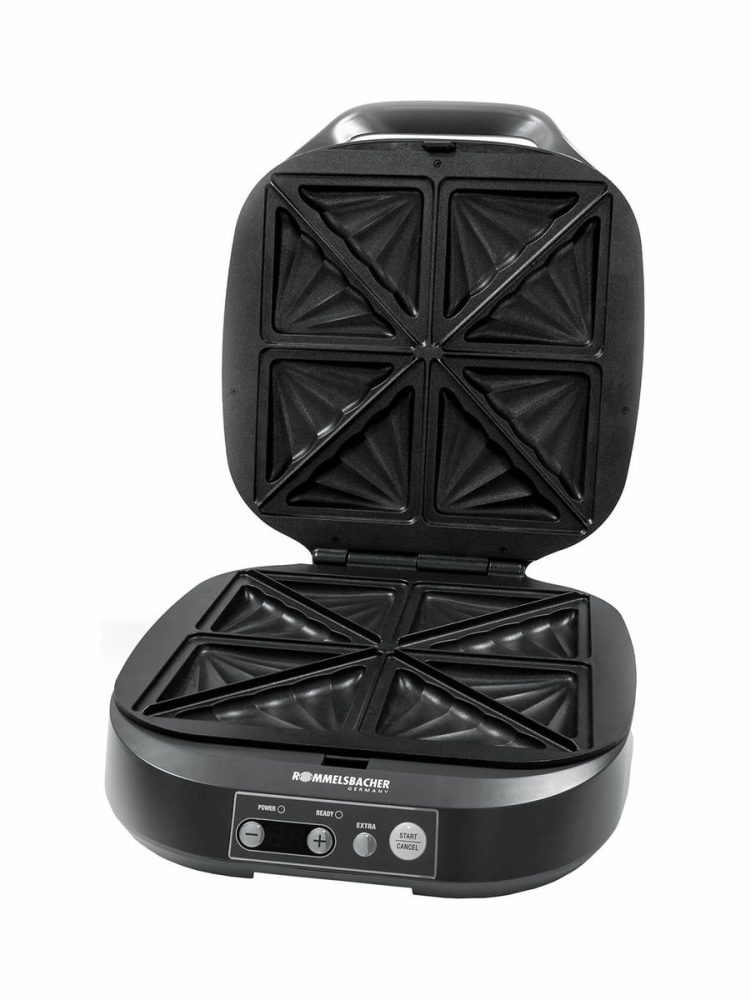 Rommelsbacher ST 1800 Sandwichmaker – Sandwichmaker/Sandwichtoaster – grau