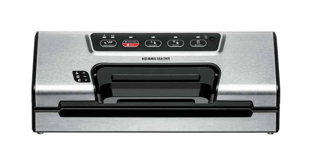 Rommelsbacher VAC 385 Vakuumiergerät – schwarz / silber
