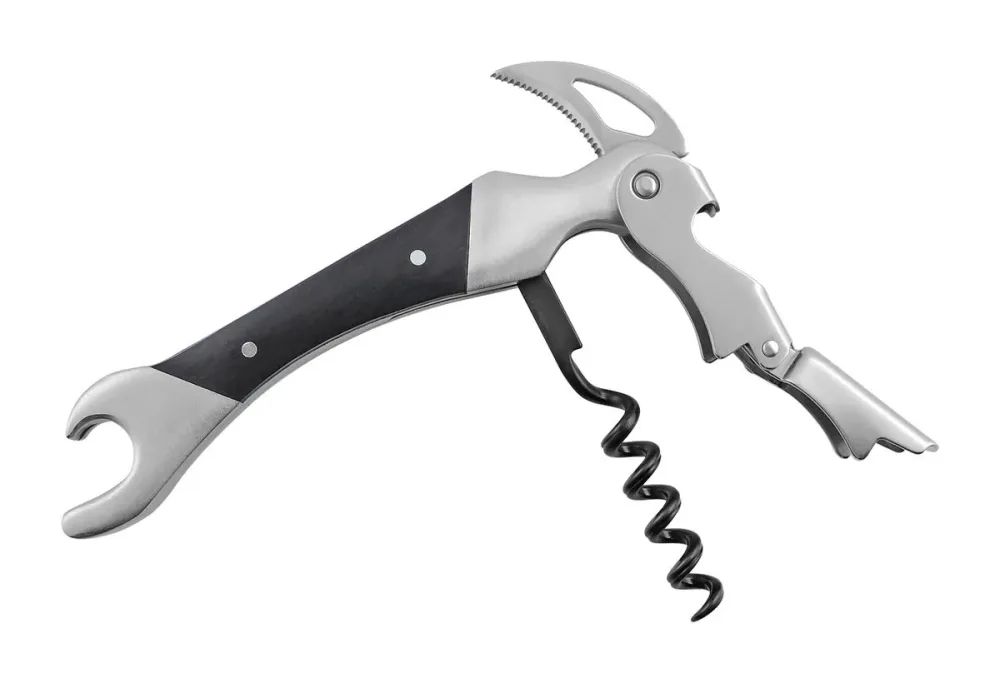 Swissmar Kellnermesser 2-stufig silber-schwarz