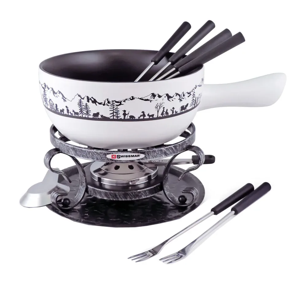 Swissmar Heidi Fondue-Set - 9-teilig