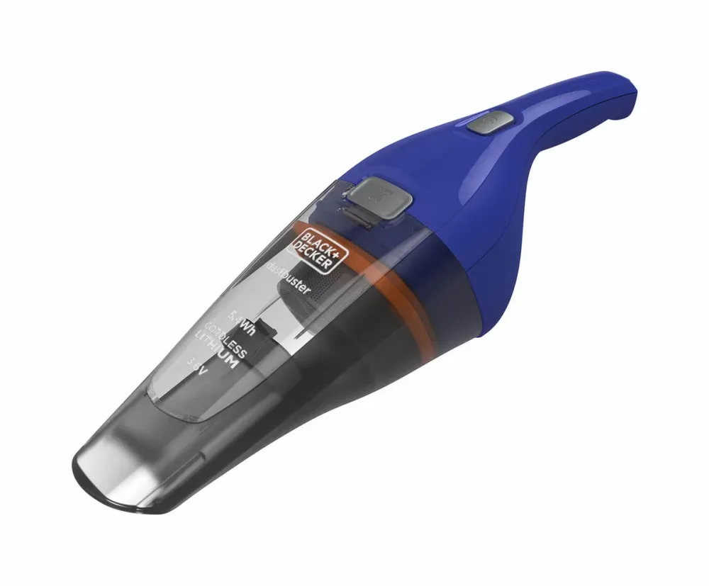 Black Decker NVC115WA-QW Akku-Handstaubsauger – blau