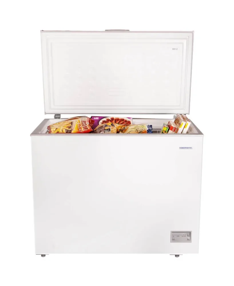 Kibernetik - Gefriertruhe ECOGT200, One Size, Weiss