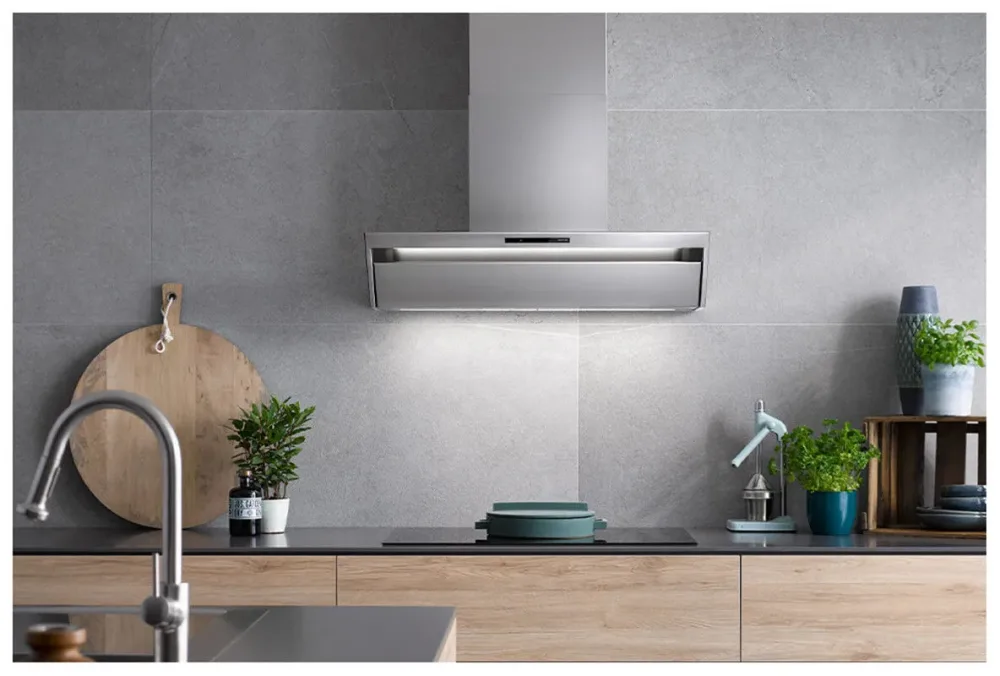 Wesco BKH 80 FO Kopffreihaube Abluft Wandhaube – Wandhaube/Dunstabzugshaube Wand