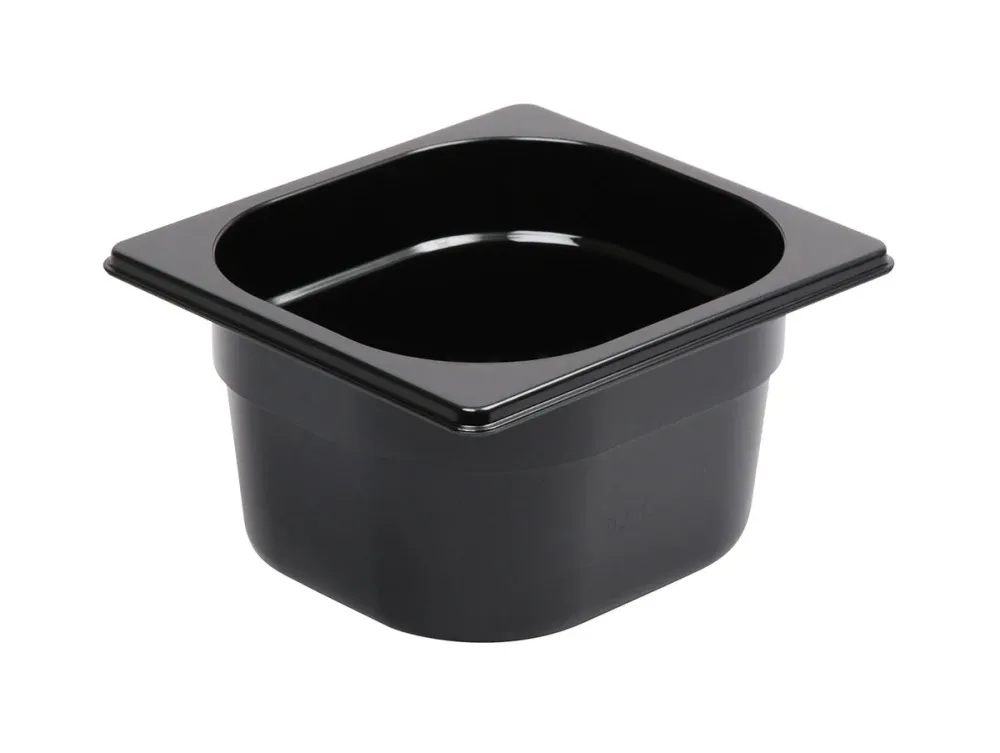 ProChef GN-Behälter 1/6 100 mm schwarz – GN-Behälter/Gastronormbehälter