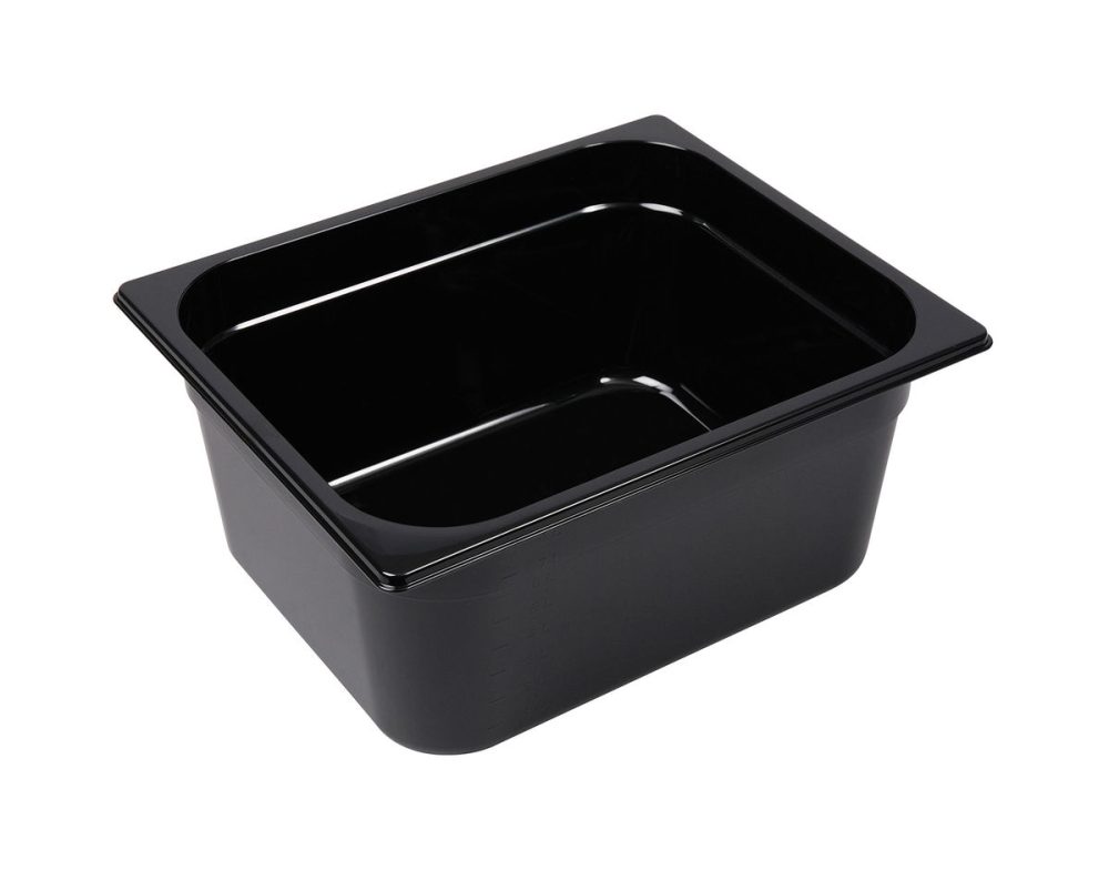 ProChef GN-Behälter 1/2 150 mm schwarz – GN-Behälter/Gastronormbehälter