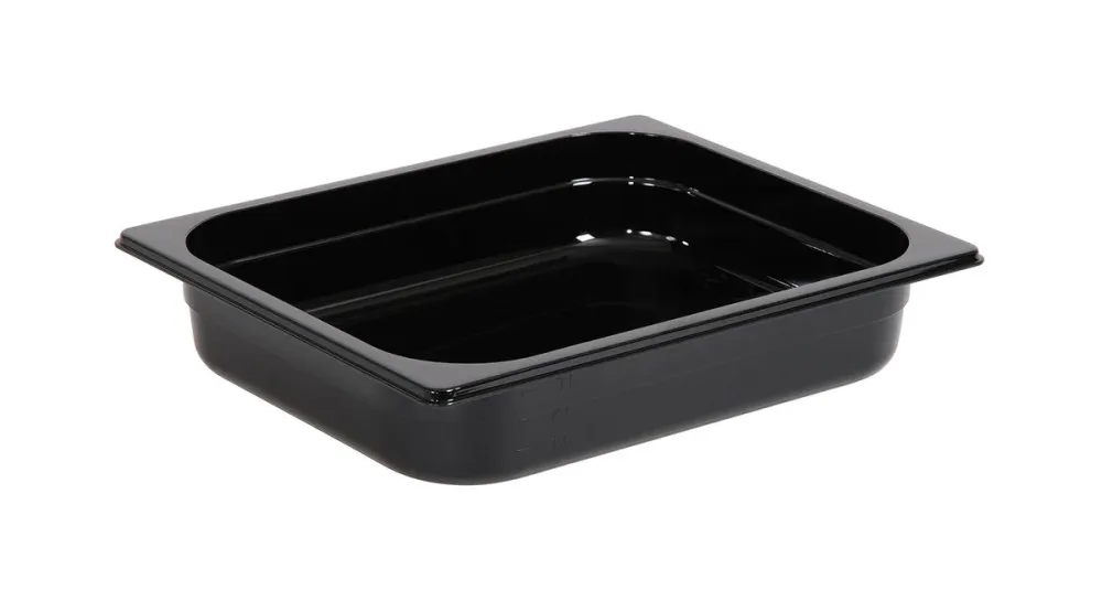 ProChef GN-Behälter 1/2 65 mm schwarz – GN-Behälter/Gastronormbehälter