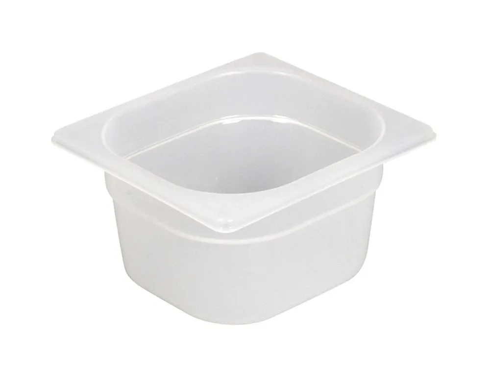 ProChef GN-Behälter 1/6 100 mm transparent weiss – GN-Behälter/Gastronormbehälter