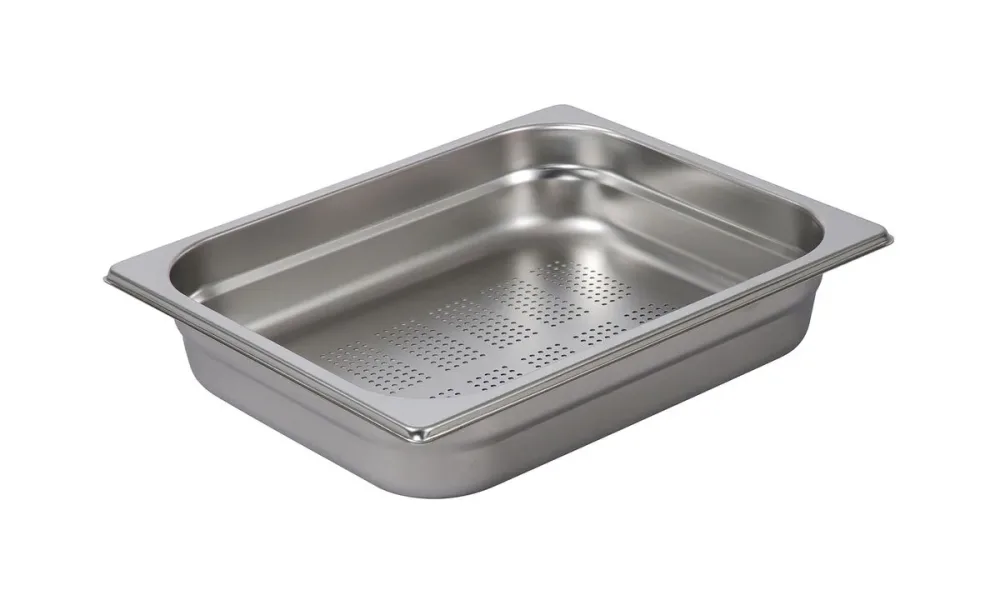 ProChef GN-Behälter gelocht 1/2 65 mm glänzend – GN-Behälter/Gastronormbehälter – chromnickel-stahl