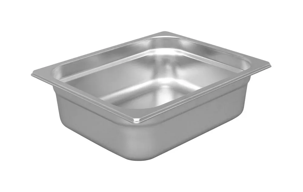 ProChef GN-Behälter glänzend 1/2 100 mm – GN-Behälter/Gastronormbehälter – chromnickel-stahl