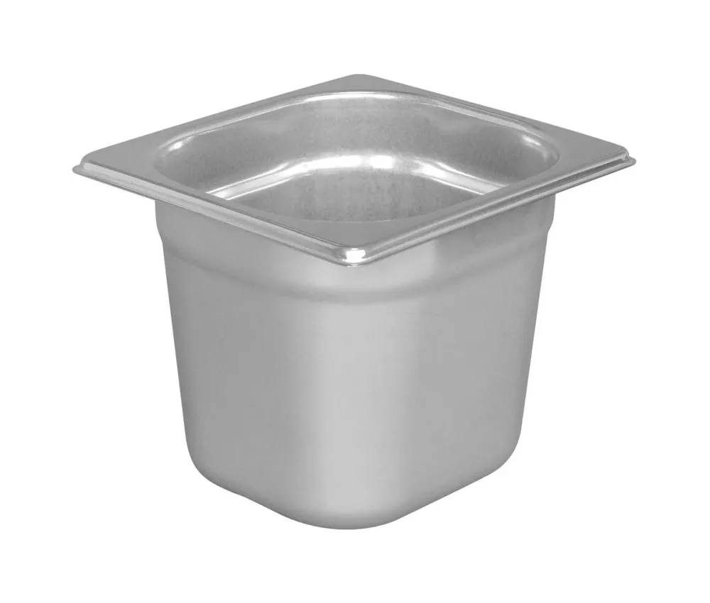 ProChef GN-Behälter glänzend 1/6 150 mm – GN-Behälter/Gastronormbehälter – chromnickel-stahl