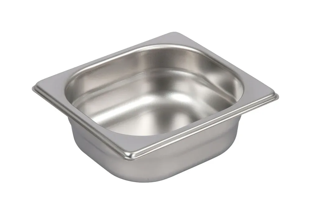 ProChef GN-Behälter 1/6 glänzend 65 mm – GN-Behälter/Gastronormbehälter – chromnickel-stahl