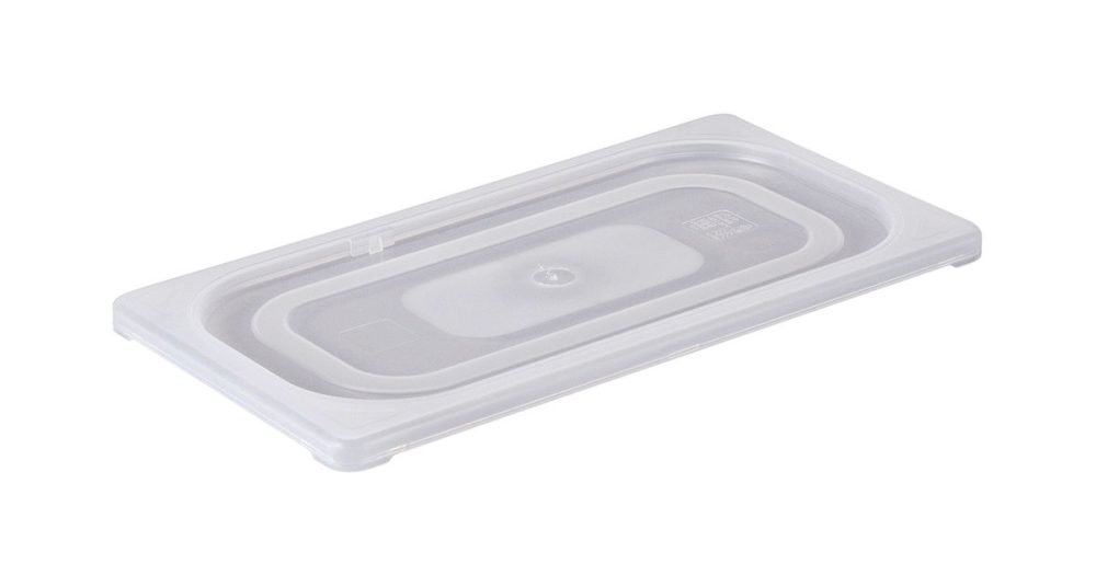 ProChef GN-Deckel 1/3 transparent weiss Behälterdeckel – GN-Behälter/Gastronormbehälter