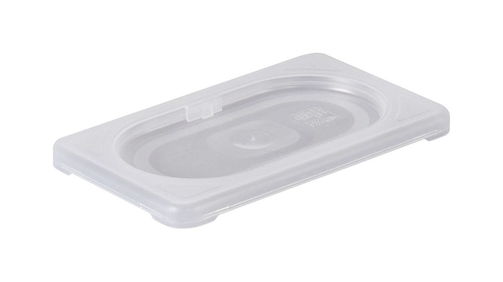 ProChef GN-Deckel 1/9 transparent weiss Behälterdeckel – GN-Behälter/Gastronormbehälter