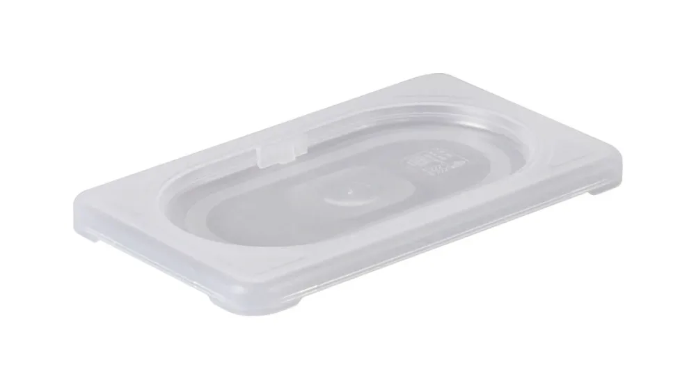 ProChef GN-Deckel 1/9 transparent weiss Behälterdeckel – GN-Behälter/Gastronormbehälter