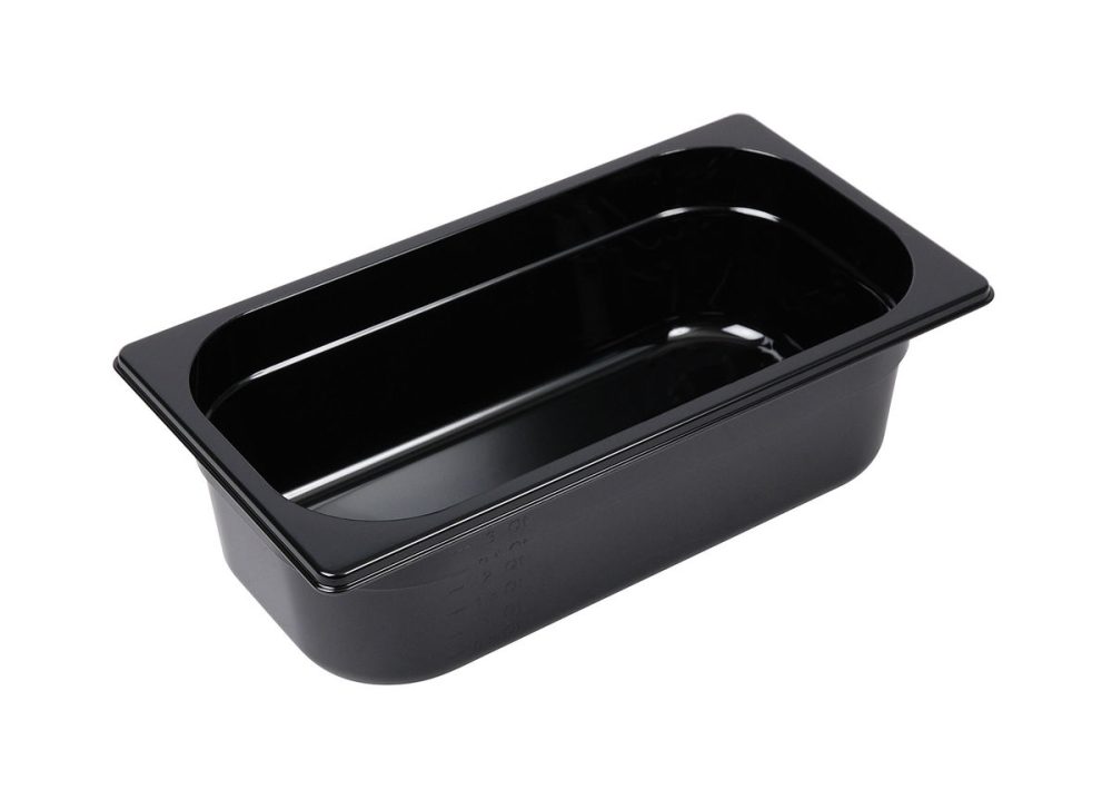 ProChef GN-Behälter 1/4 100 mm schwarz – GN-Behälter/Gastronormbehälter