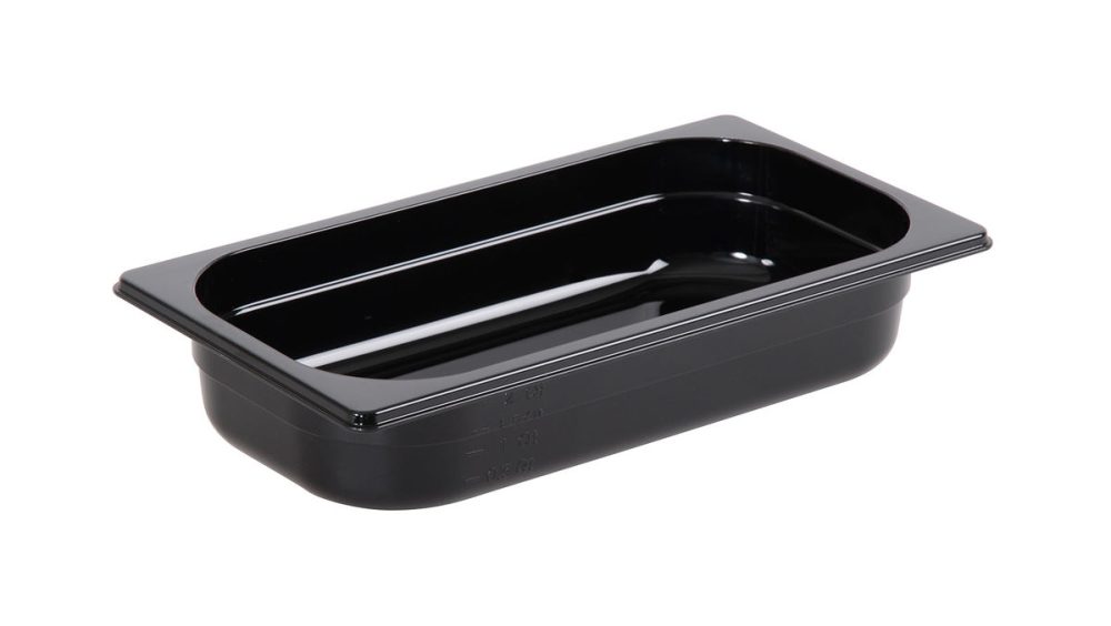 ProChef GN-Behälter 1/3 65 mm schwarz – GN-Behälter/Gastronormbehälter