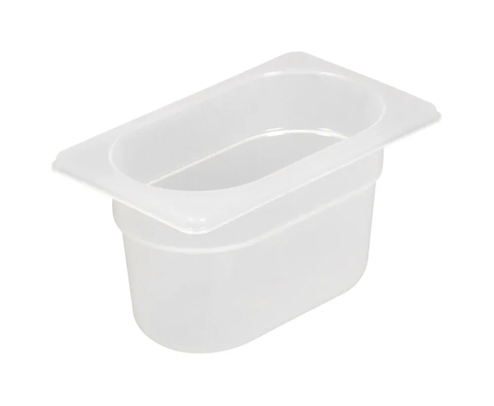 ProChef GN-Behälter 1/9 100 mm transparent weiss – GN-Behälter/Gastronormbehälter