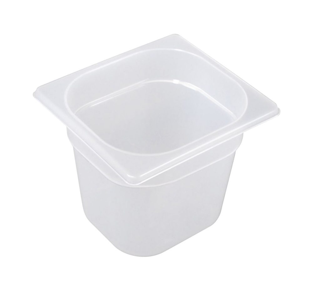 ProChef GN-Behälter 1/6 150 mm transparent weis – GN-Behälter/Gastronormbehälter
