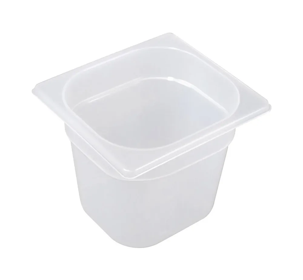 ProChef GN-Behälter 1/6 150 mm transparent weis – GN-Behälter/Gastronormbehälter