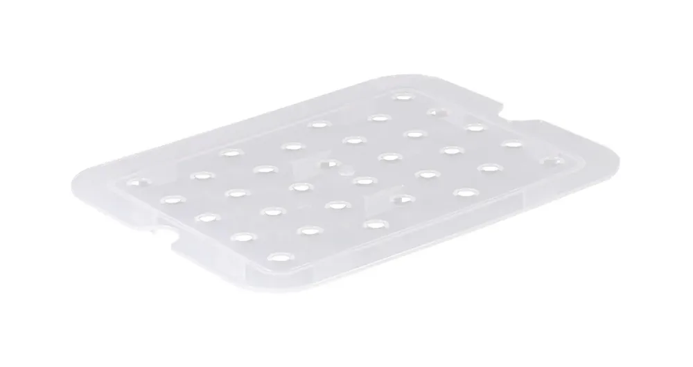 ProChef GN-Einlege Boden 1/2 transparent weiss Einlege Boden für Behälter – GN-Behälter/Gastronormbehälter