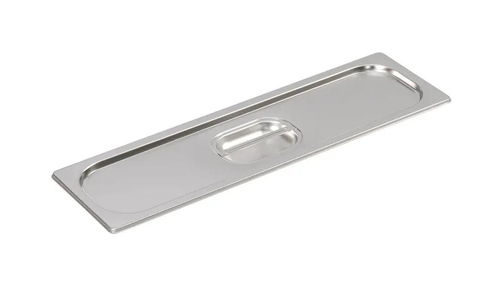 ProChef GN-Deckel 2/4 glänzend Deckel für Behälter – GN-Behälter/Gastronormbehälter – chromnickel-stahl