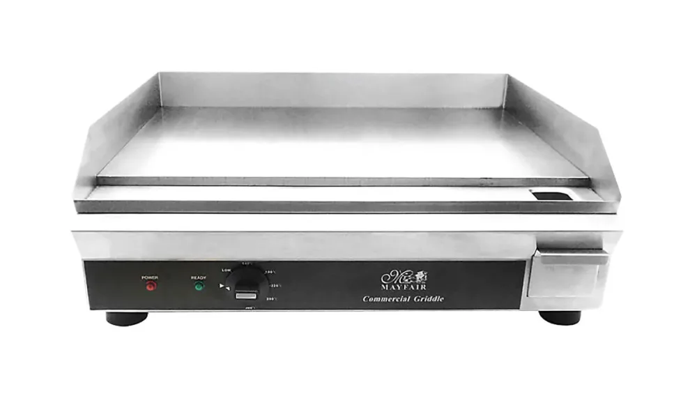 Mayfair 720.10301.00 Elektro-Grill – Gastro Grill/Griddleplatte – chromnickel-stahl