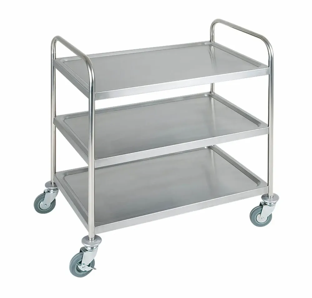 ProChef 730.11979.00 Servier- und Transportwagen – Gastro Inventar/Gastro Einrichtungen – chromnickel-stahl