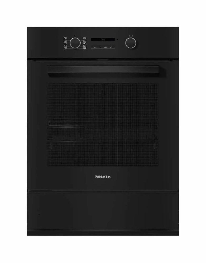 Miele H 2861-55 BP SW Einbau Backofen 55cm – Einbau Backofen 55 cm – obsidianschwarz