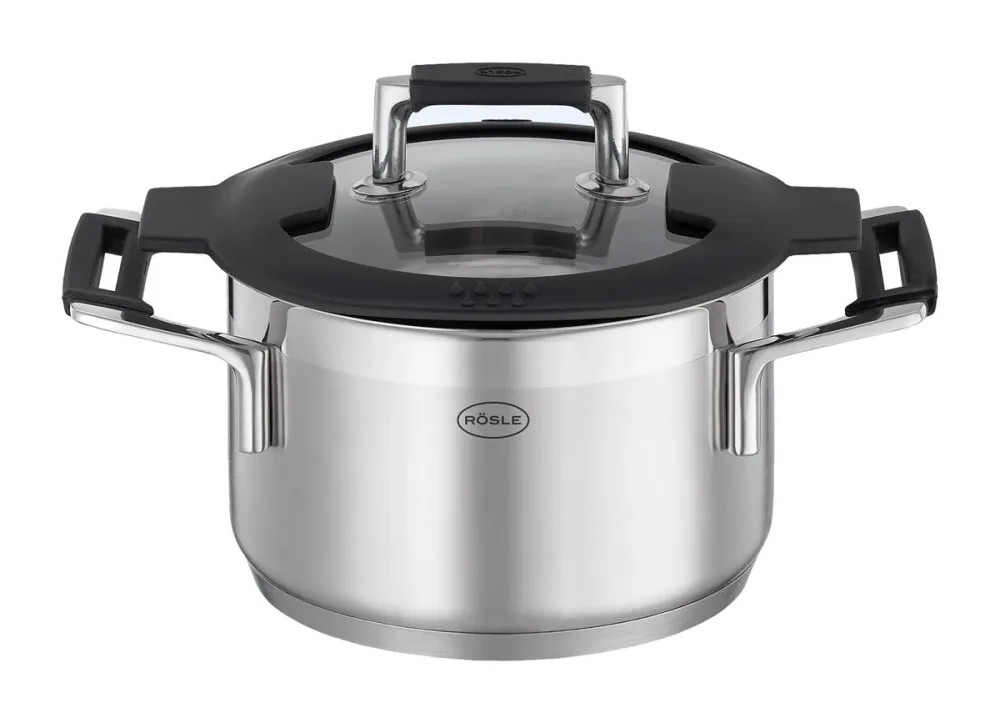 Rösle Silence Pro Kochtopf 16 cm Edelstahl